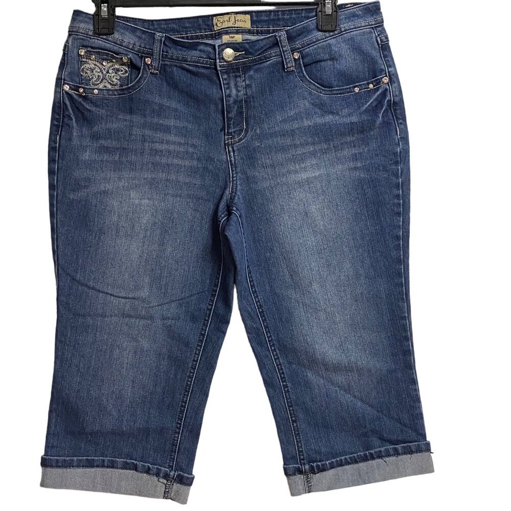 EARL CAPRI JEANS SIZE 14P